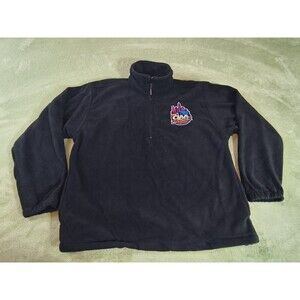 Vtg 2013 CIAA Charlotte Basketball Fleece Pullover Coke Zero USA Landway Mens L
